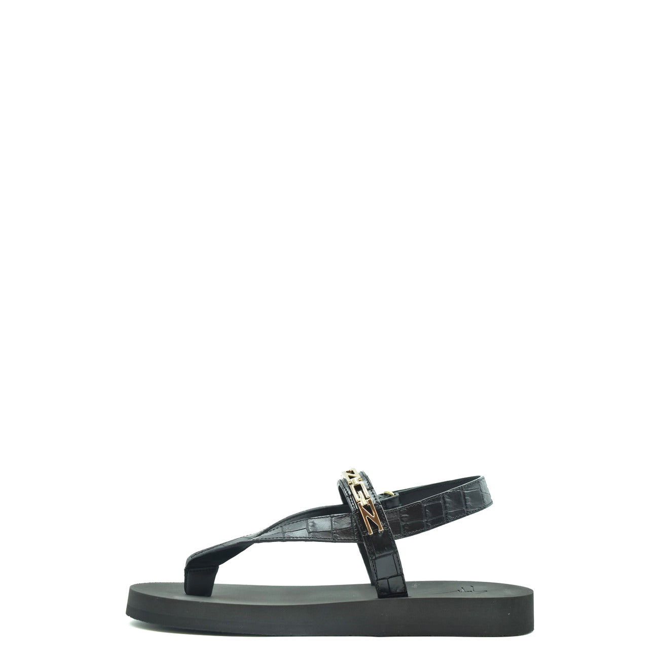 491101 Giuseppe Zanotti Sandali Nero Pelle Uomo