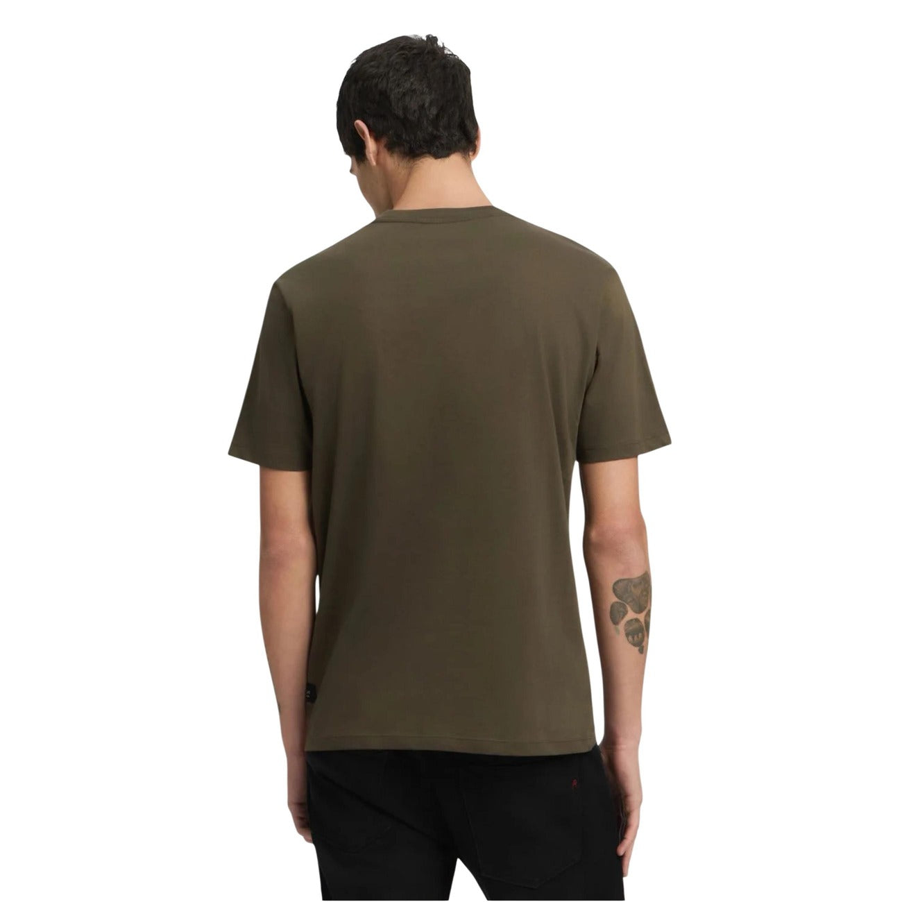 2451725 Replay T-Shirt Verde 100% Cotone Uomo
