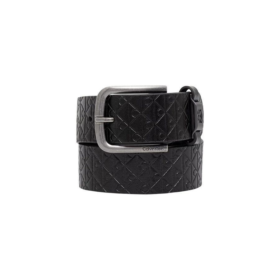 Round Buckle Aop 35mm Fixed Belt K50K512224 Cintura Uomo