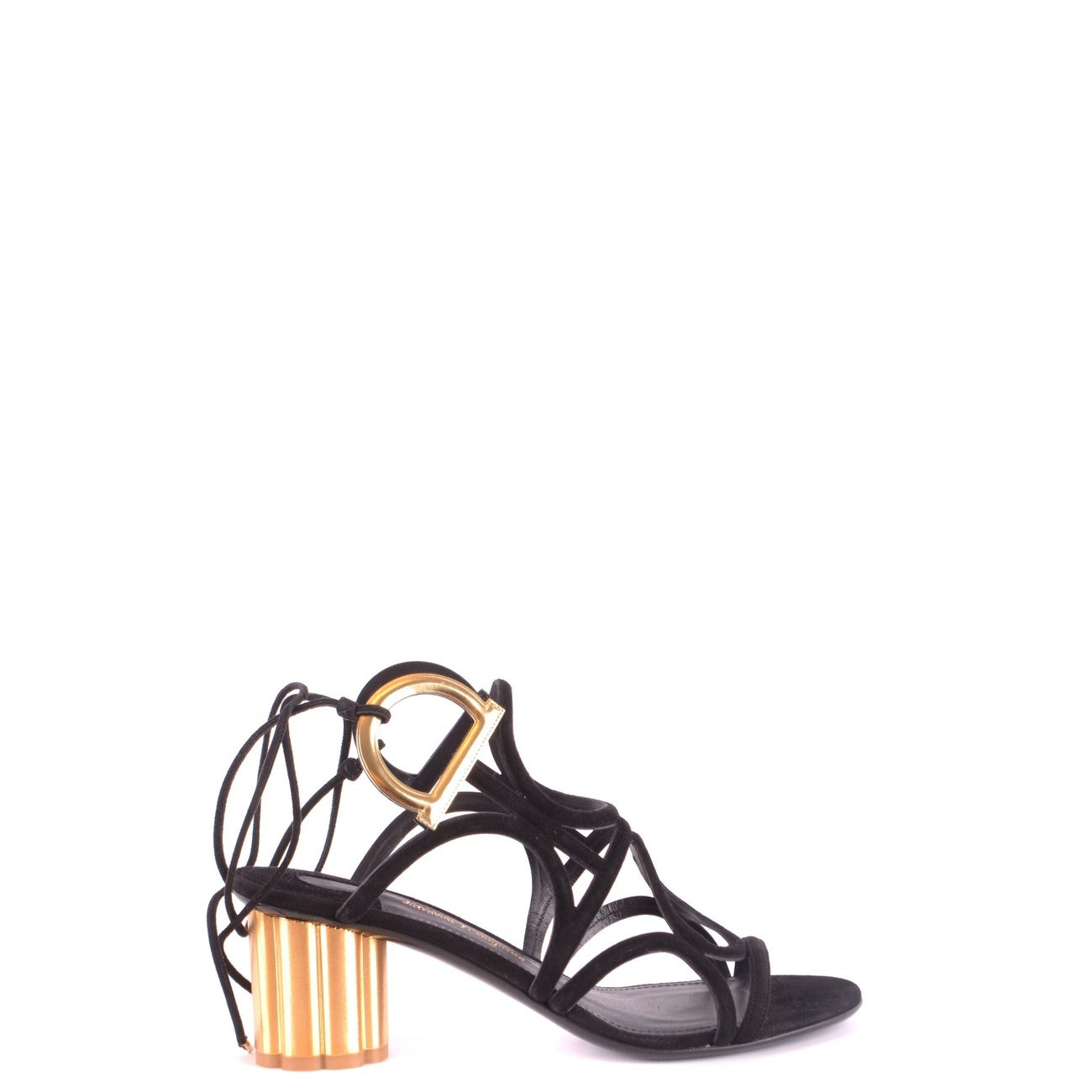 491229 Salvatore Ferragamo Sandali Nero Donna Primavera/Estate