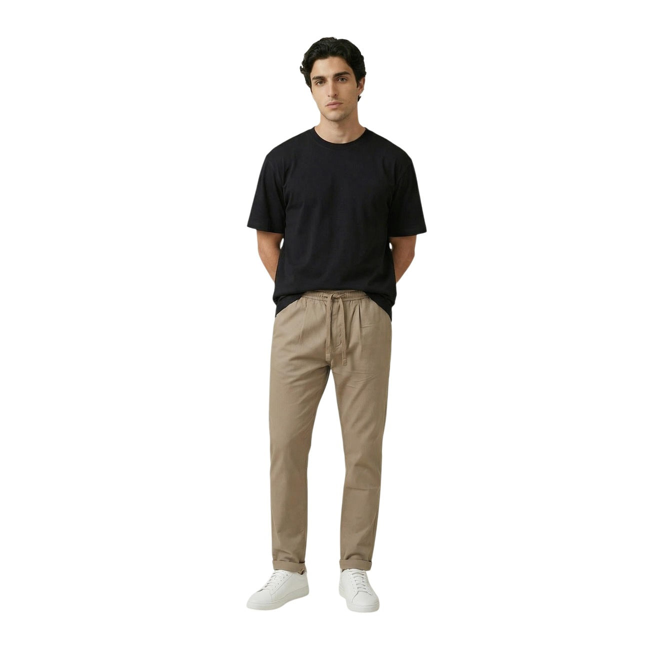 2457528 Gianni Lupo T-Shirt Nero Uomo