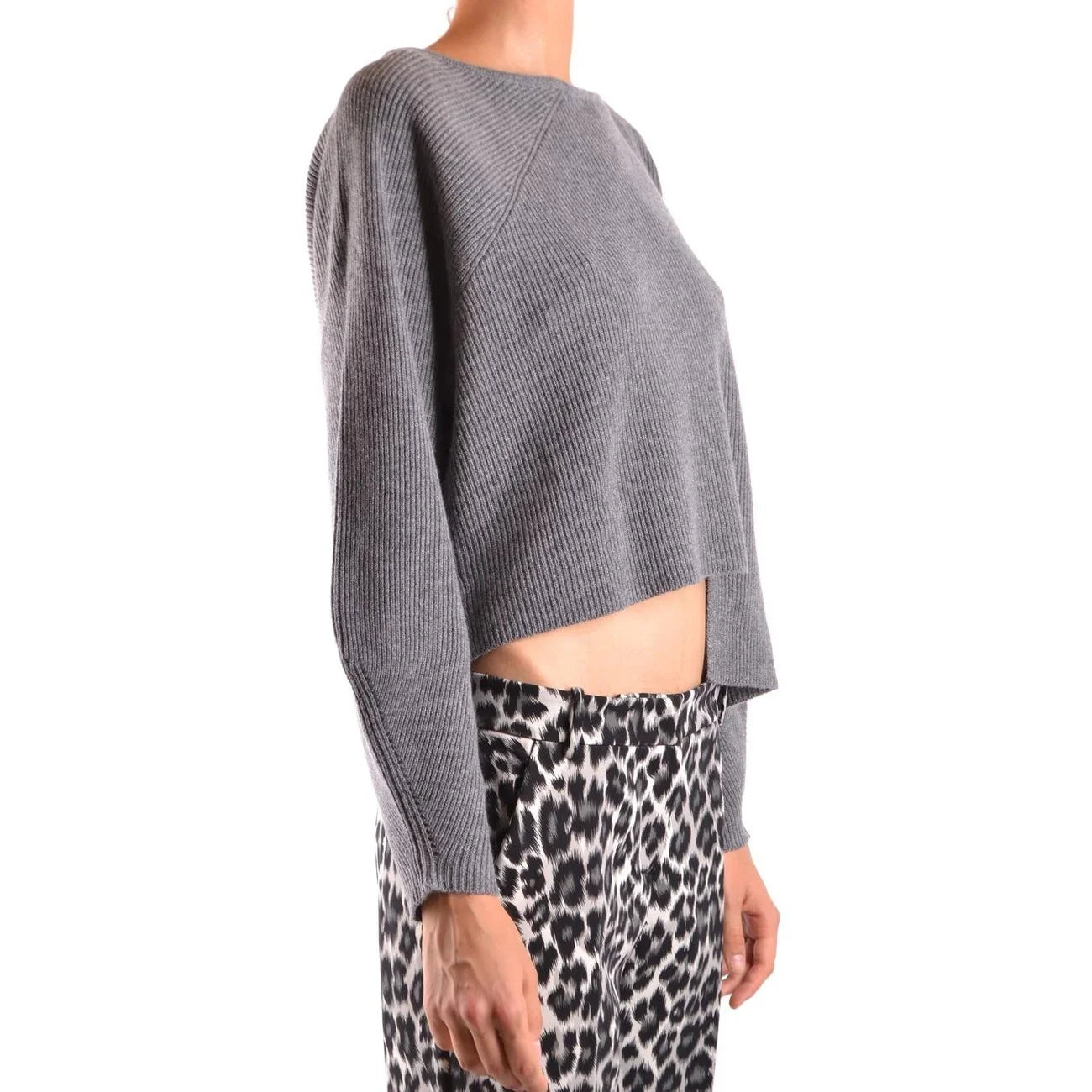 2423057 Pinko Maglia Grigia Donna Lana 90% Cashmere 10%