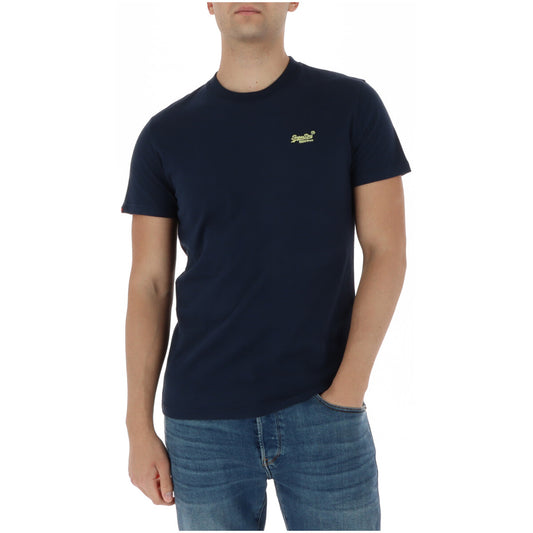 2456690 Superdry T-Shirt Blu Uomo