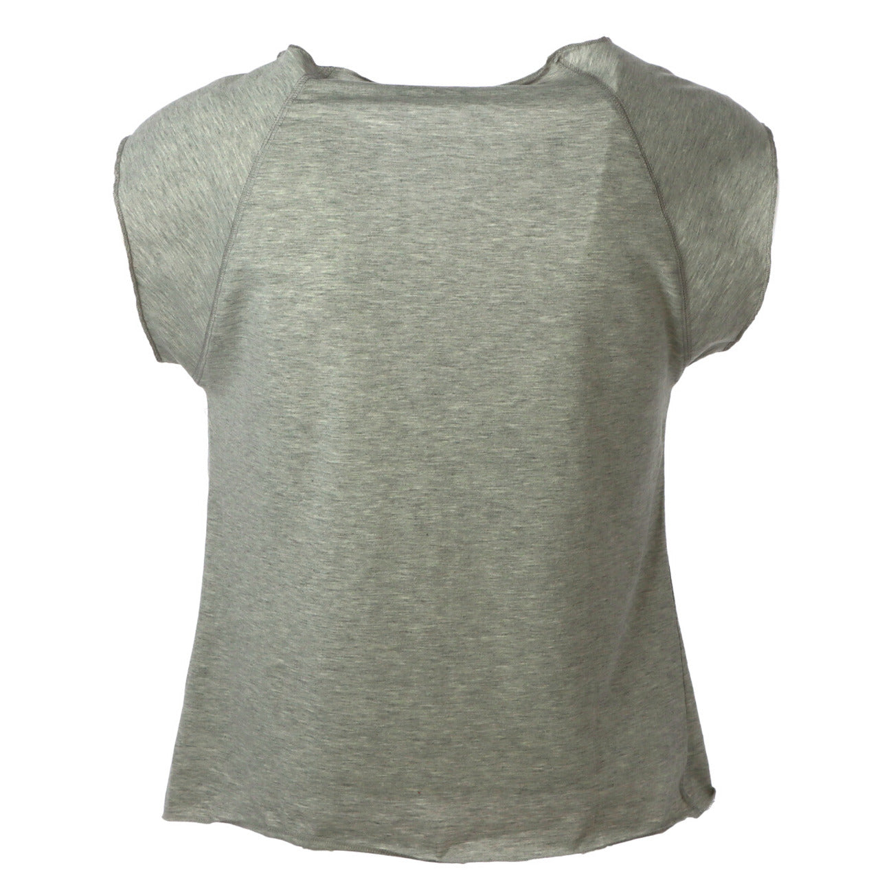 201419 Leone 1947 T-Shirt Grigio Cotone Smanicato Uomo