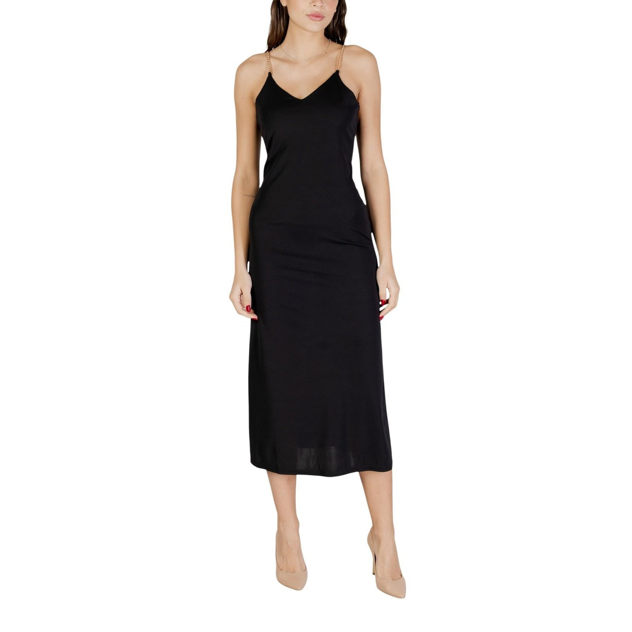 506088 Morgan De Toi Abito Nero Donna Primavera/Estate
