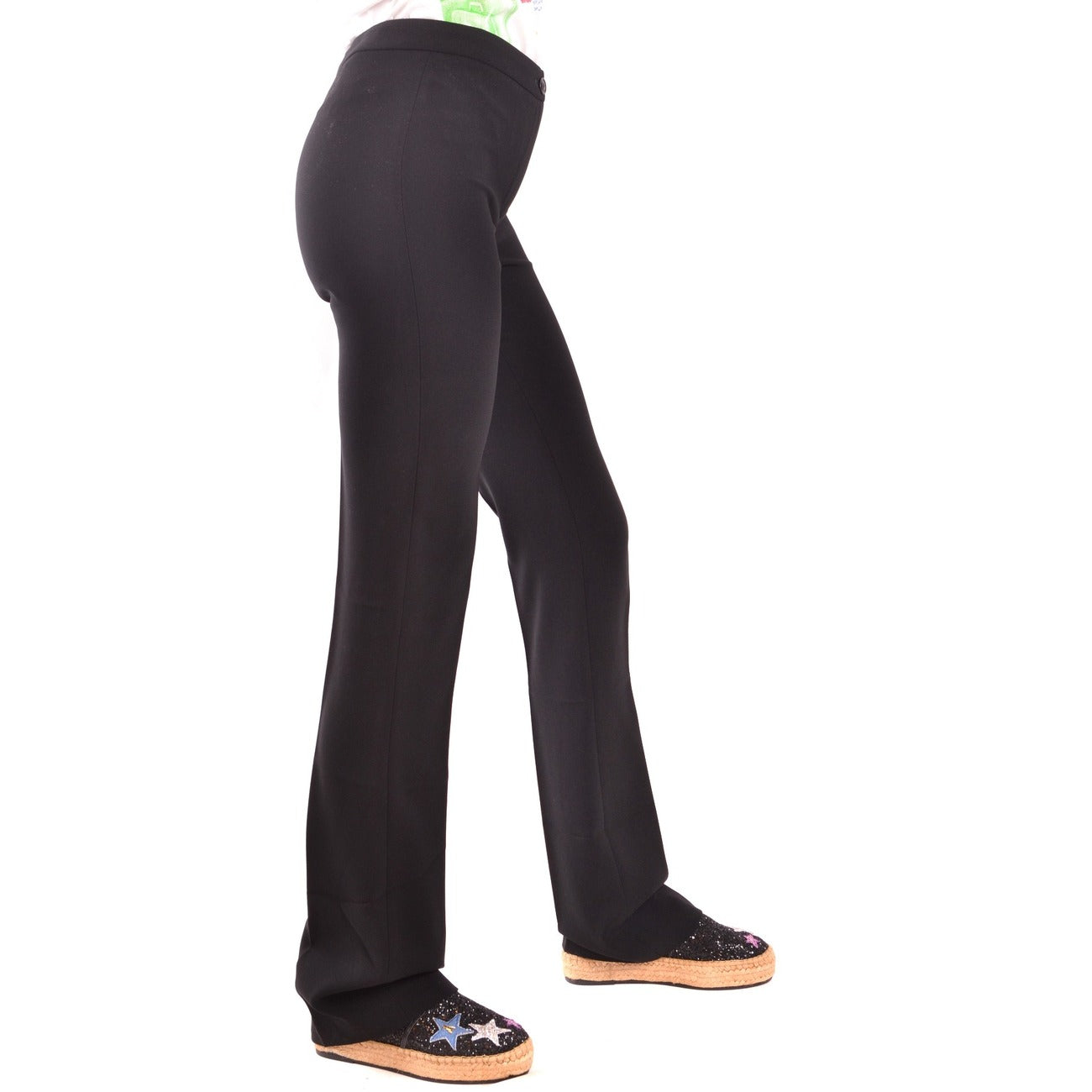 487172 Moschino Pantaloni Nero Donna