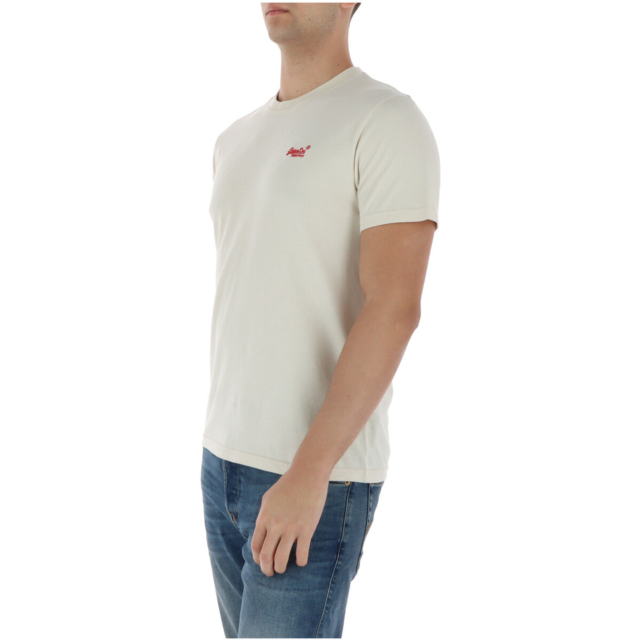 2456669 Superdry T-Shirt Beige Uomo