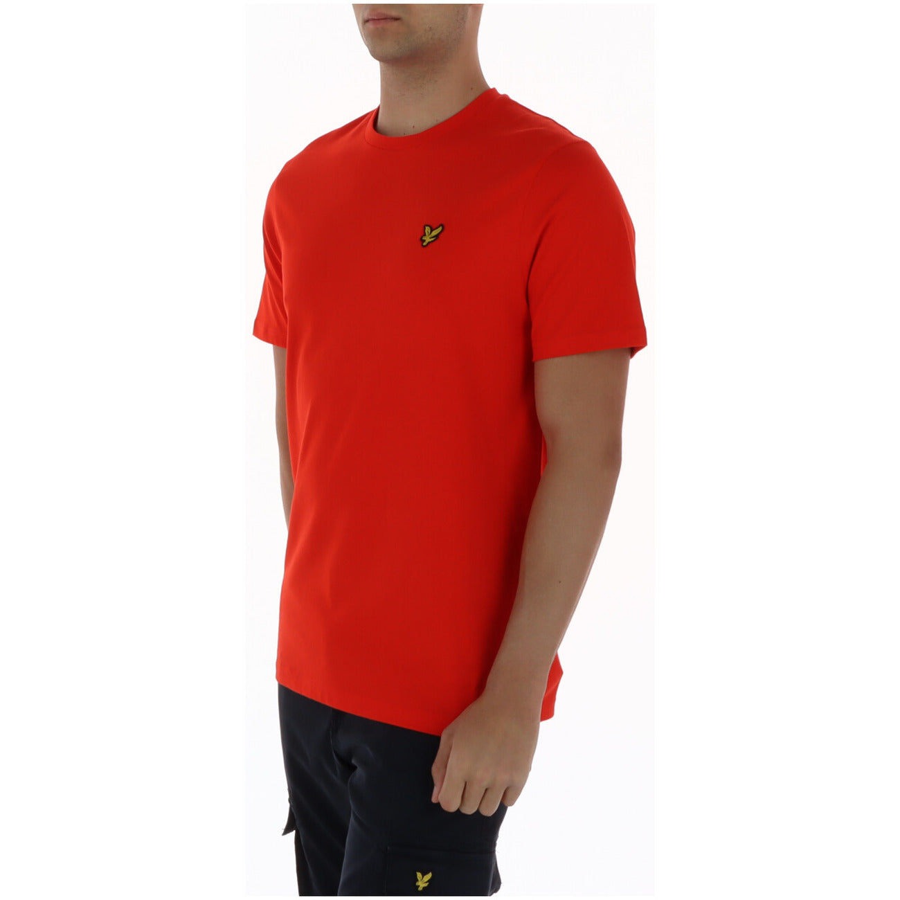 2461321 Lyle & Scott T-Shirt Arancione Uomo