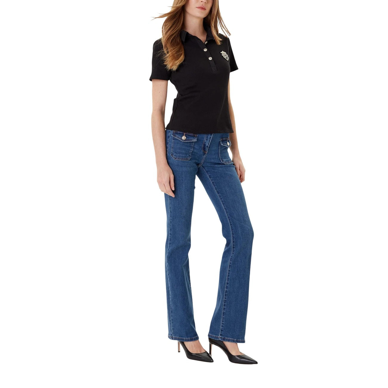 505579 Morgan De Toi Jeans Blu Donna