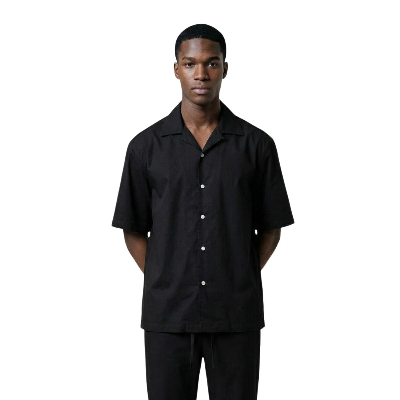 2458633 Only & Sons Camicia Nero Uomo