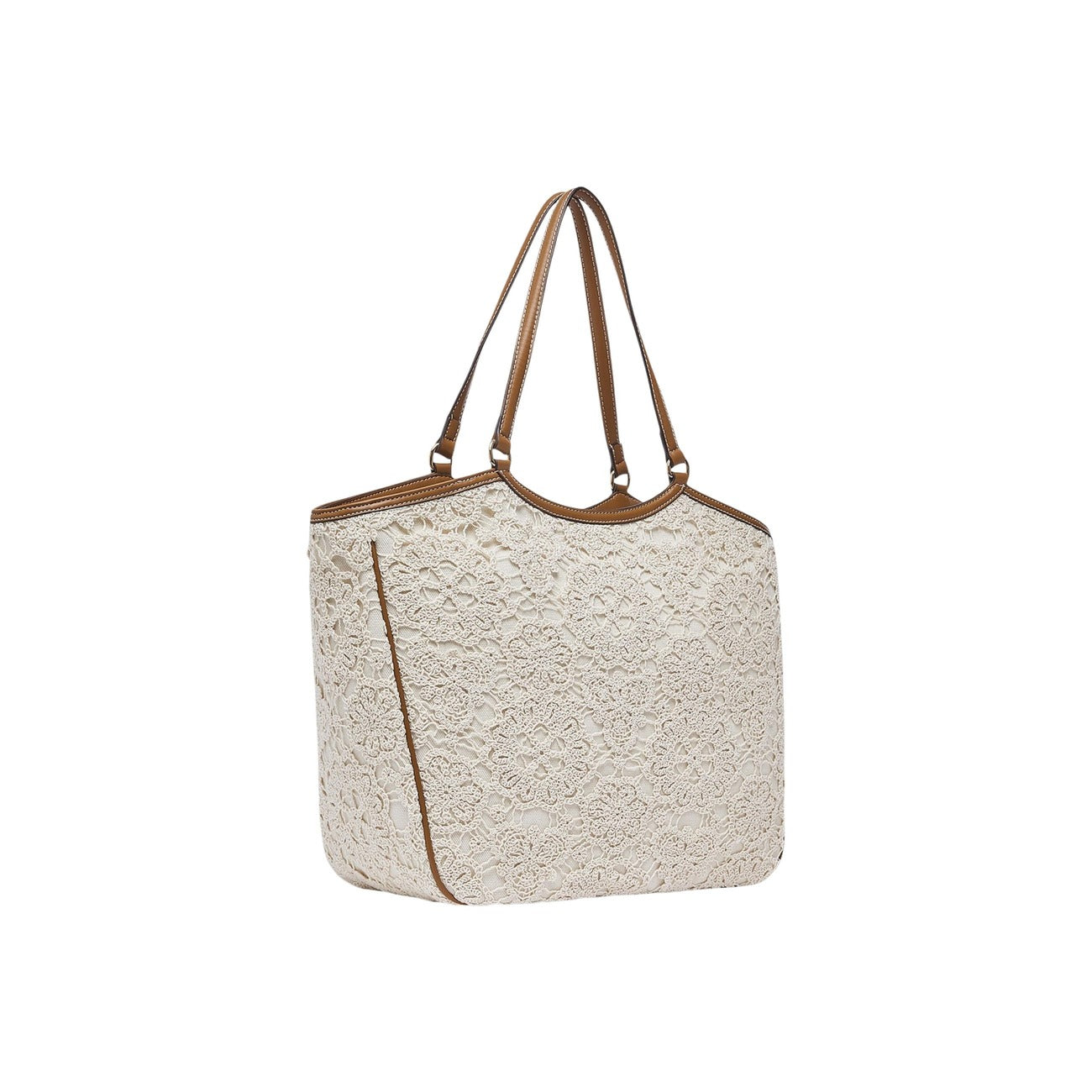 2460150 Liu Jo Borsa a Mano Beige Maxi Donna