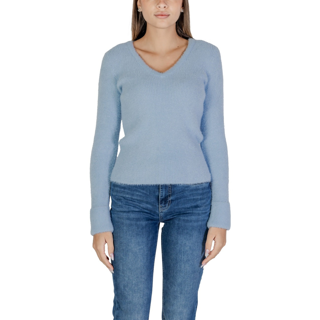 2351643 Morgan De Toi Maglia Azzurra Donna