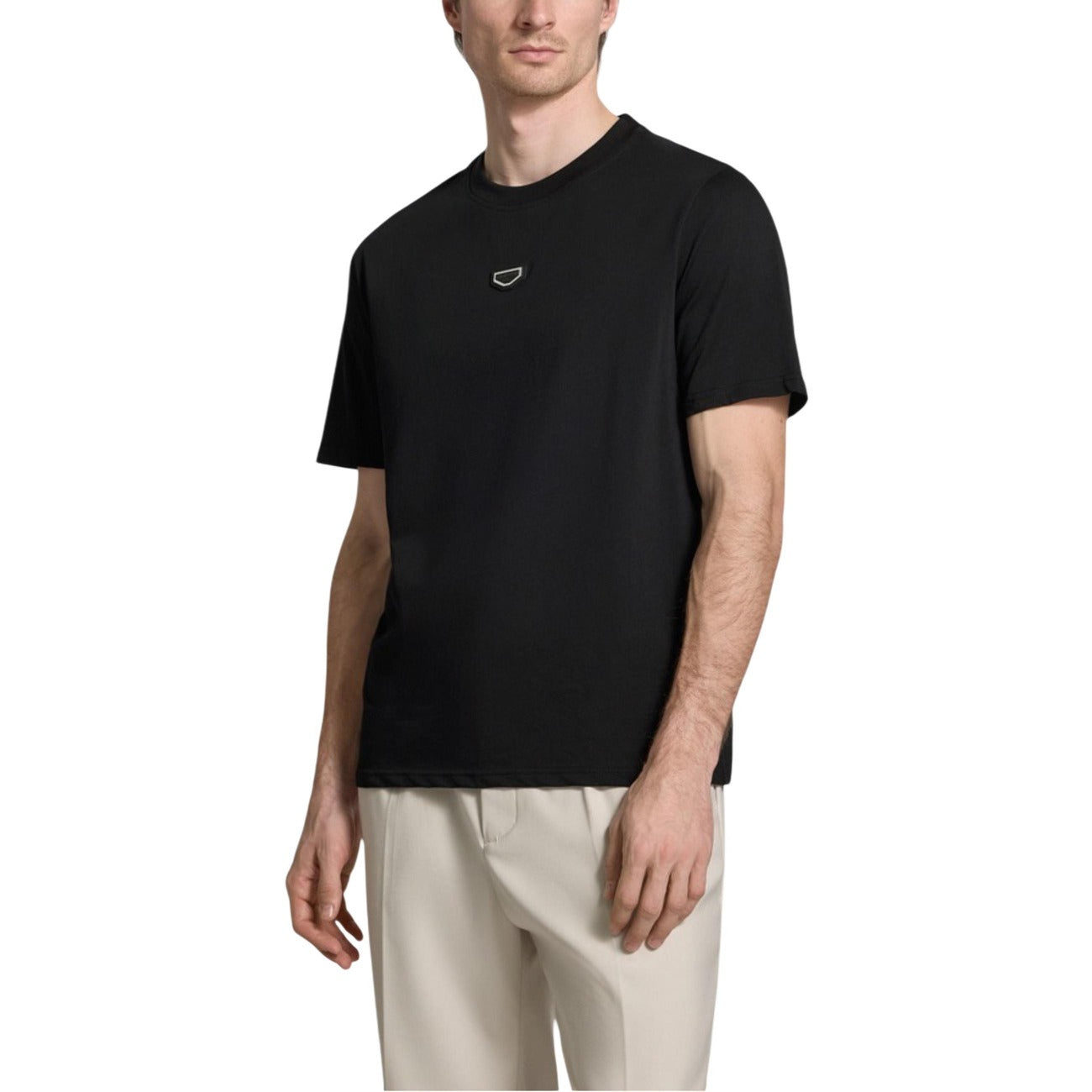 2449705 Antony Morato T-Shirt Nera 100% Cotone Uomo