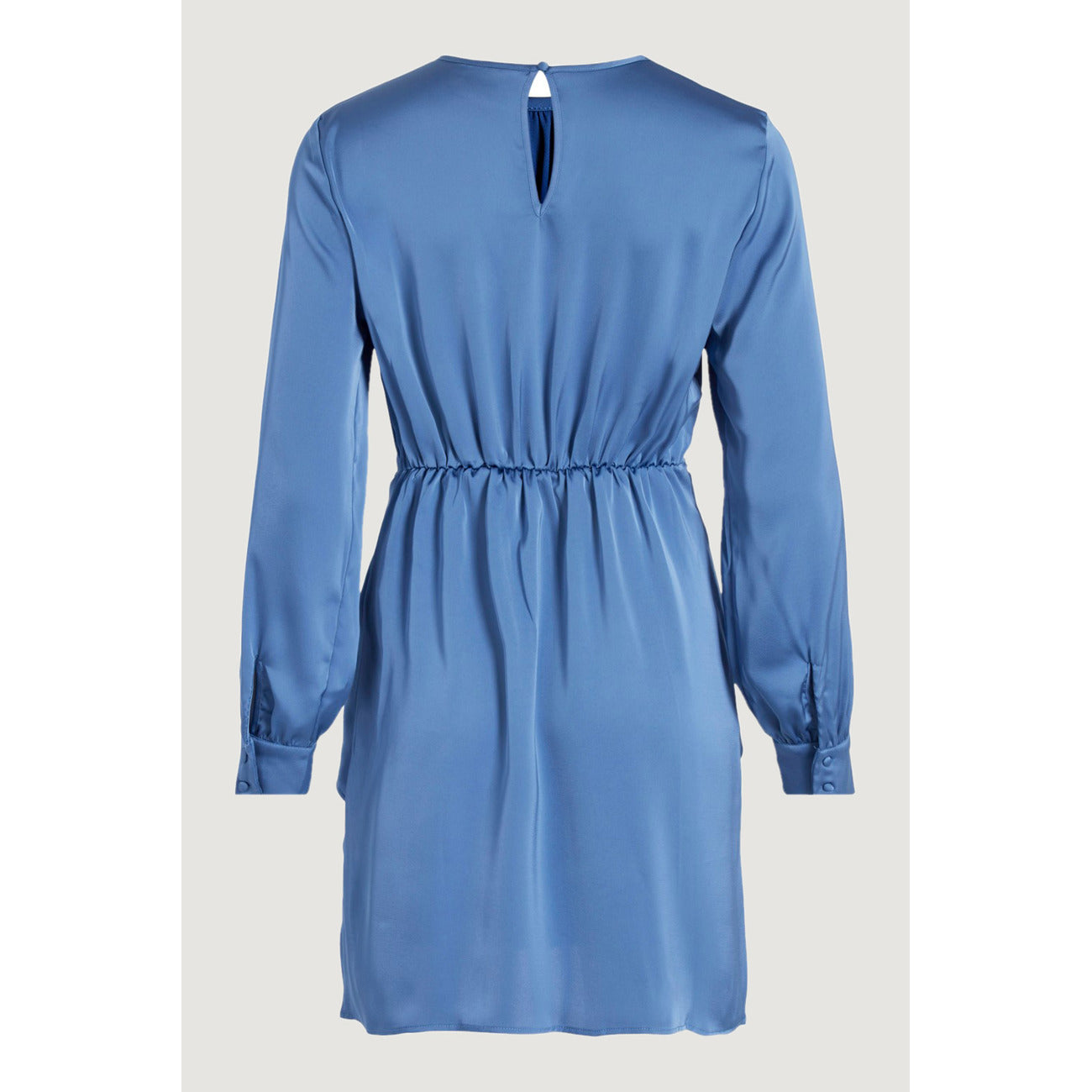 351424 Vila Clothes Abito Azzurro Corto Donna