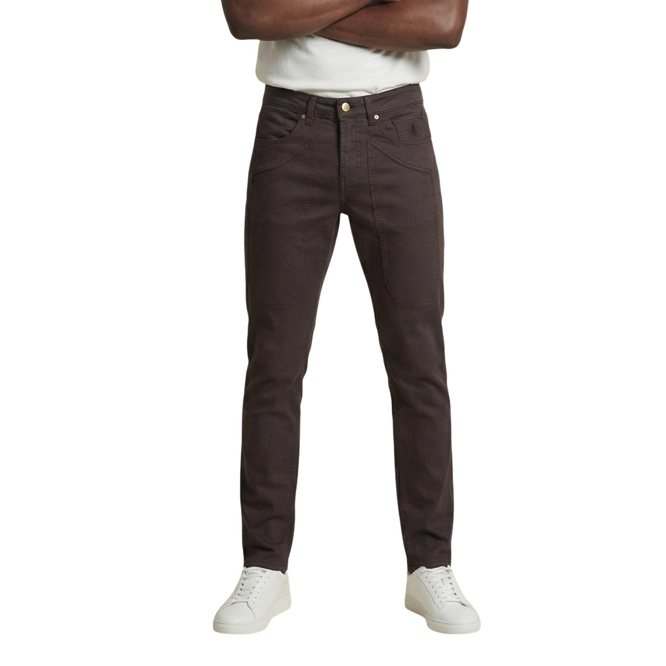 2461201 Jeckerson Pantaloni Marroni Uomo