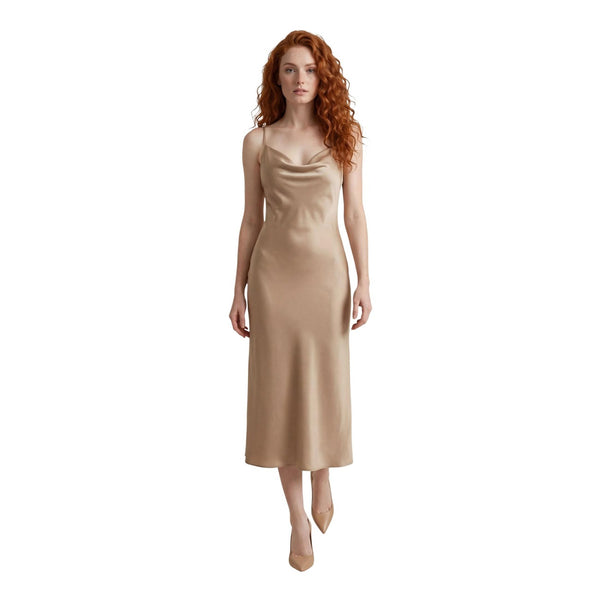 Abito Beige Donna Primavera/Estate