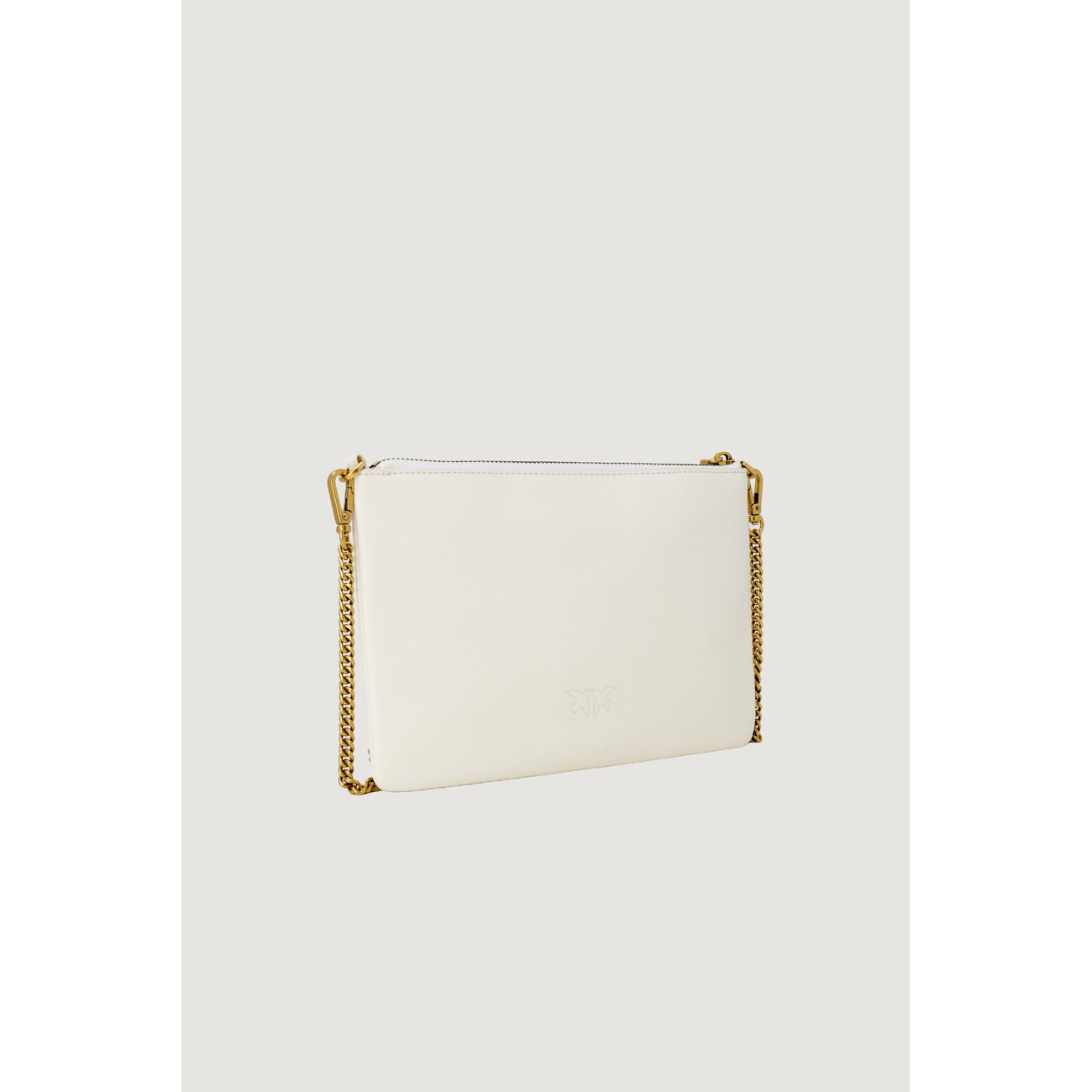 2407978 Pinko Borsa Tracolla Beige Ecopelle Cerniera Donna