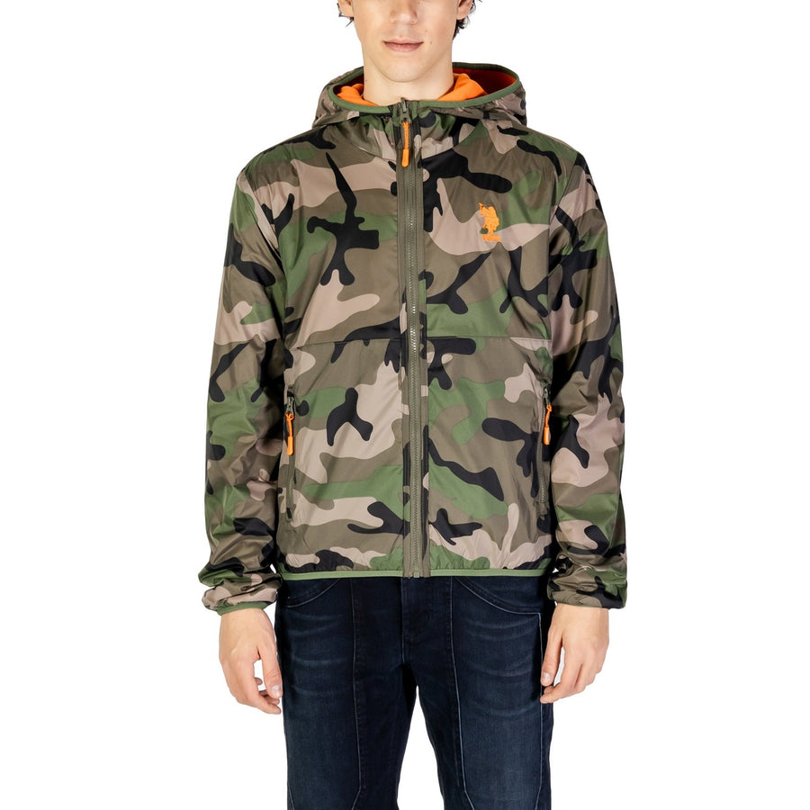 Giacca Uomo Windbreaker Camouflage