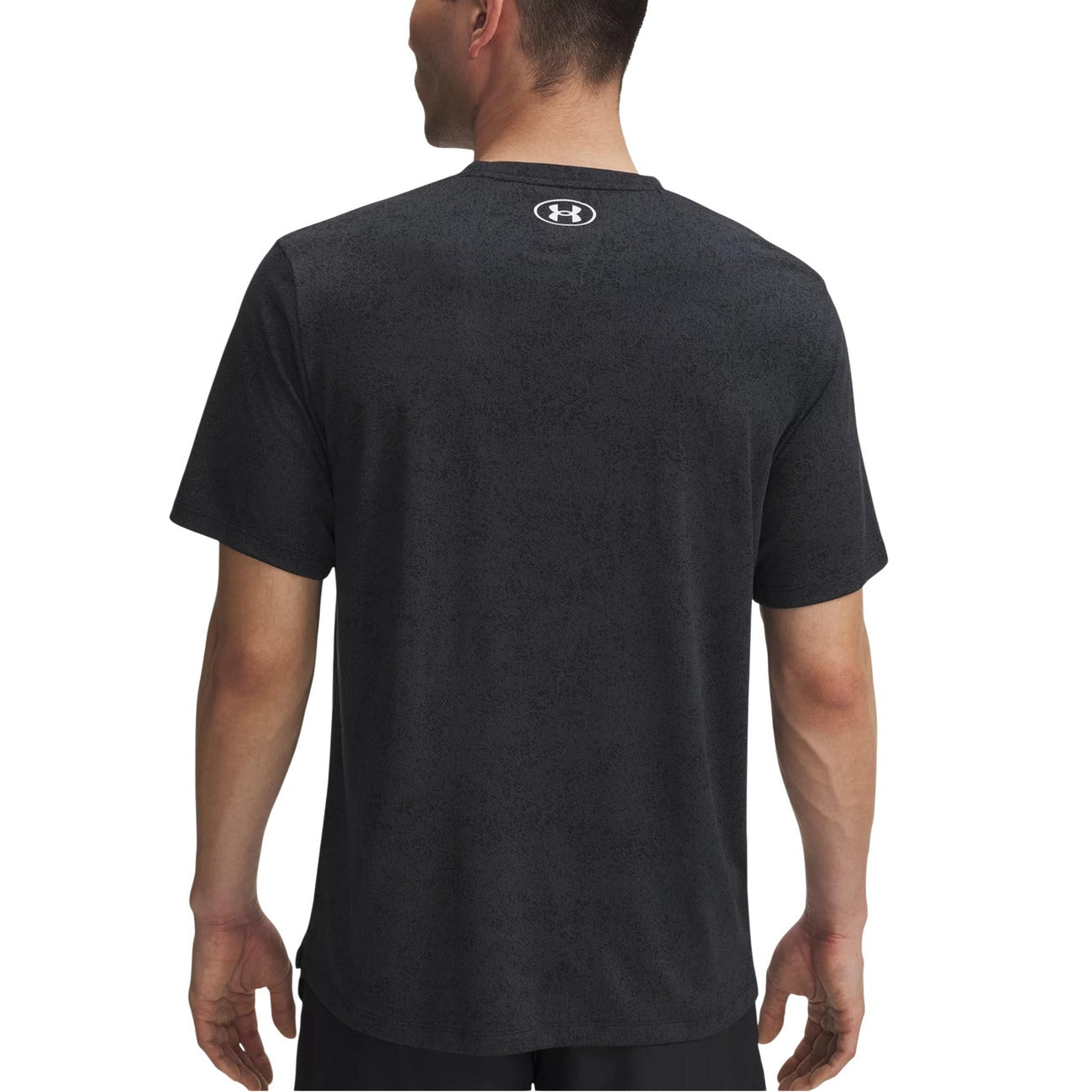 2452003 Under Armour T-Shirt Nera 100% Poliestere Uomo