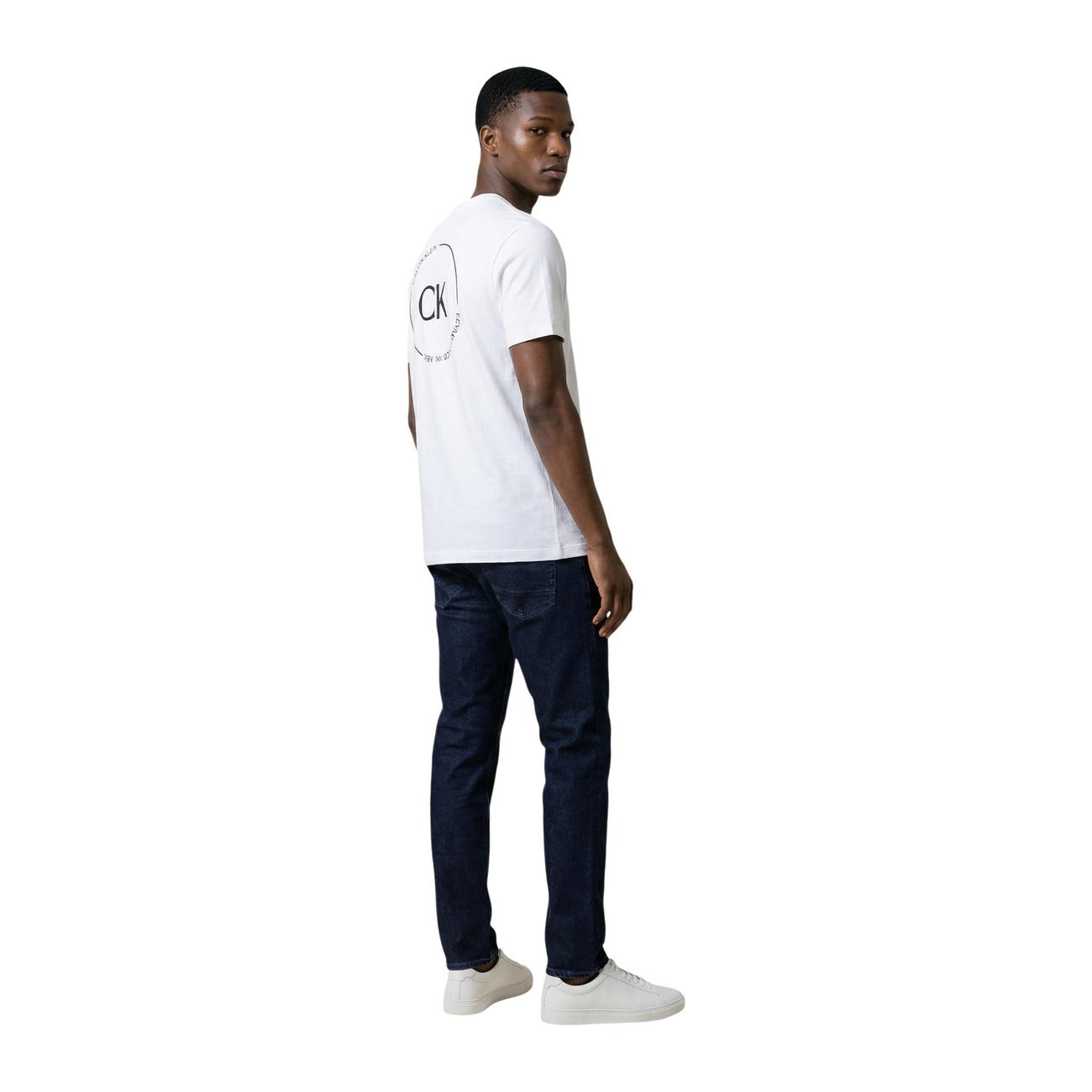 2453523 Calvin Klein Jeans T-Shirt Bianco Uomo