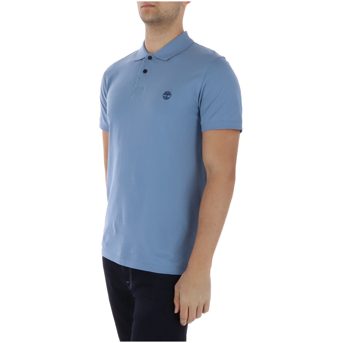 2452540 Timberland Polo Azzurro Uomo