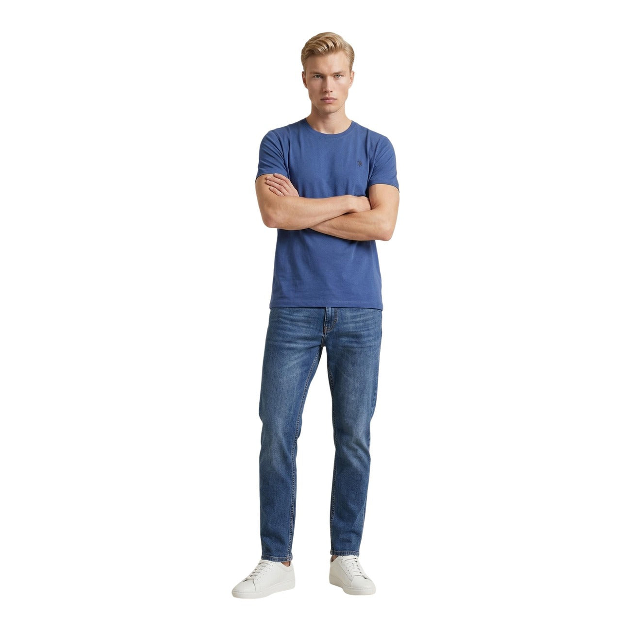 2460560 U.S. Polo Assn. T-Shirt Blu Uomo