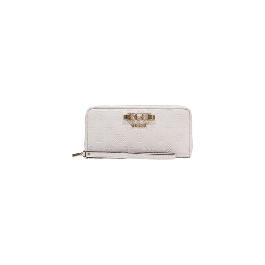 2453627 Guess Portafoglio Bianco Cerniera