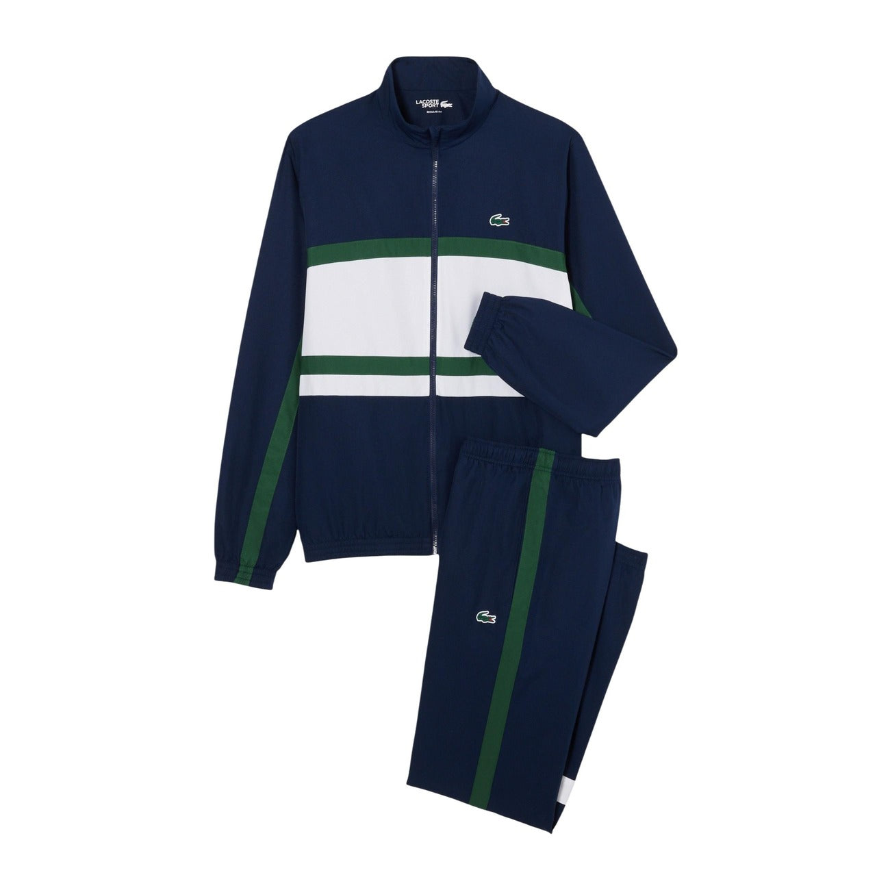 2457616 Lacoste Tuta Blu Poliestere Uomo