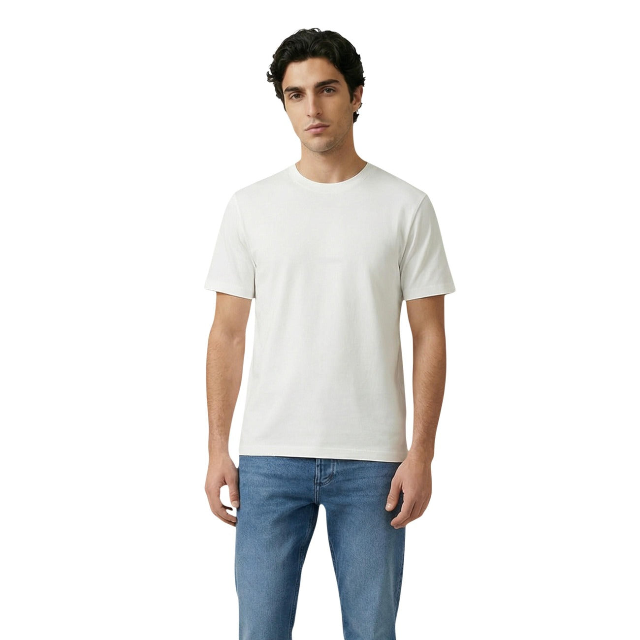 2451803 Antony Morato T-Shirt Bianca 100% Cotone Uomo