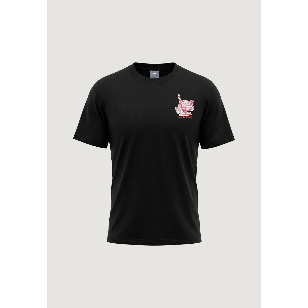 2452881 New Balance T-Shirt Nero Uomo
