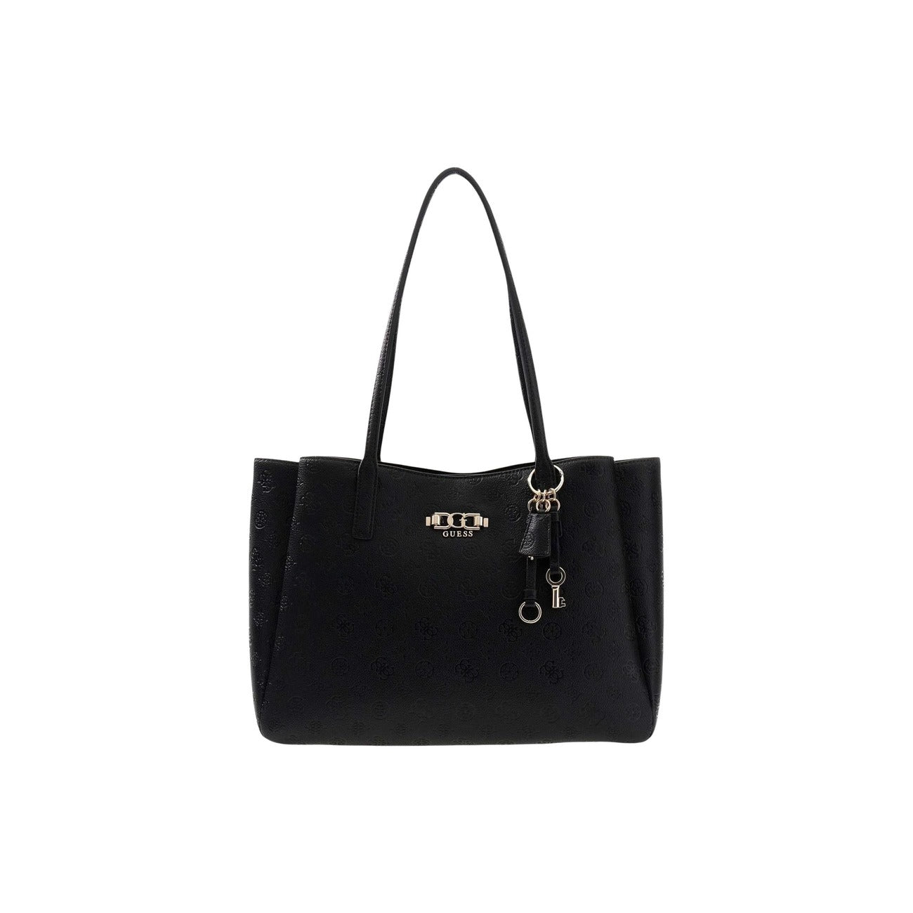 2455186 Guess Borsa Donna Nera Mano Grande
