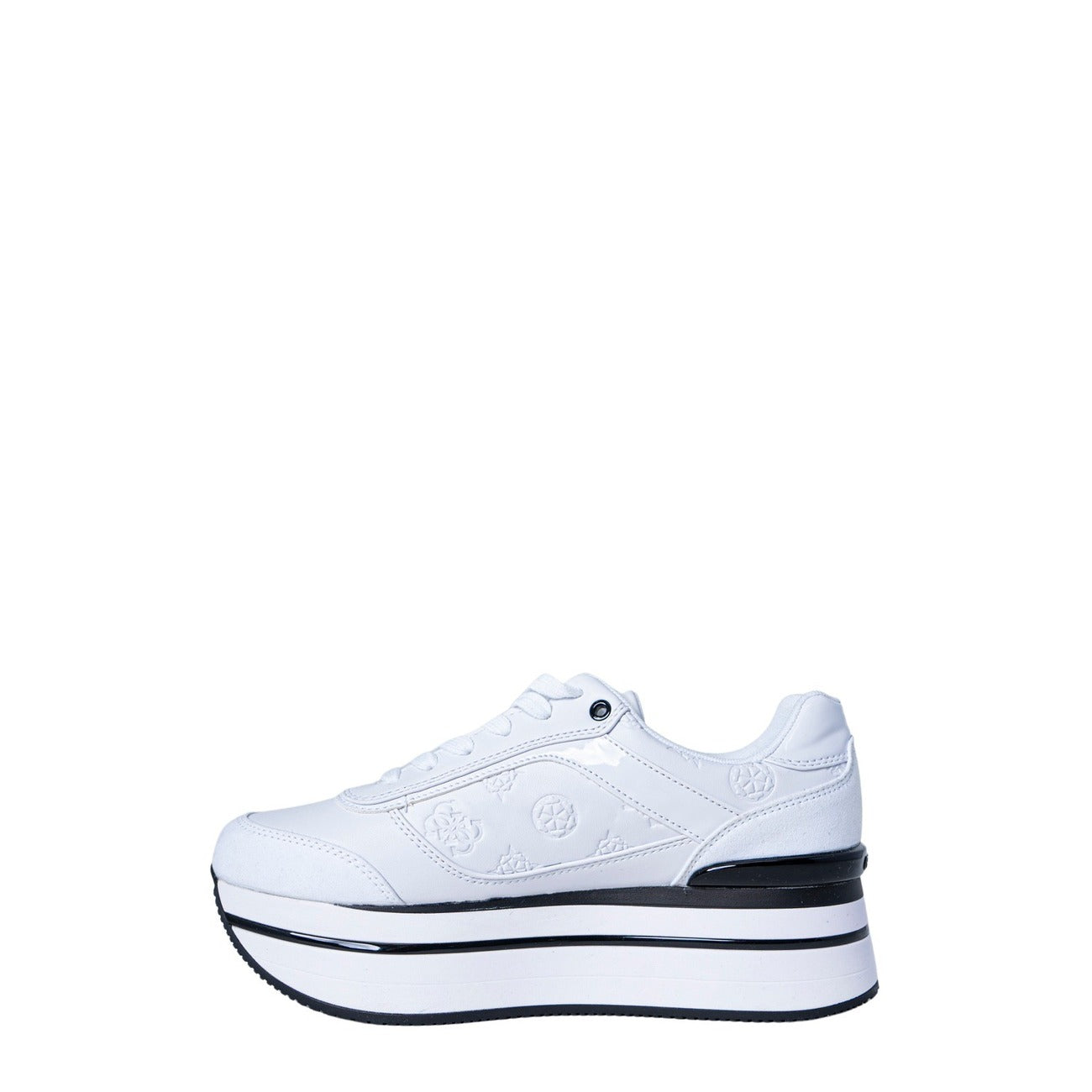 230908 Guess Sneakers Donna Bianche Poliestere