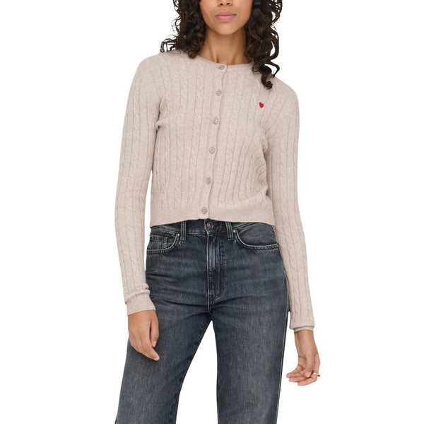 Onlkatia Ls Cable Button Cardigan Cc Knt 15360594