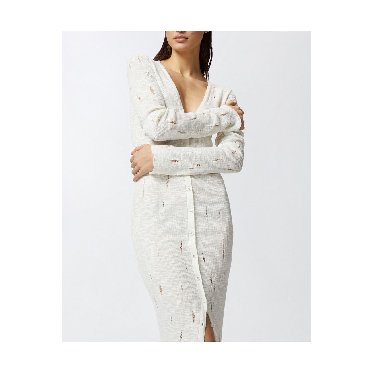 2443135 Pinko Abito Bianco Donna