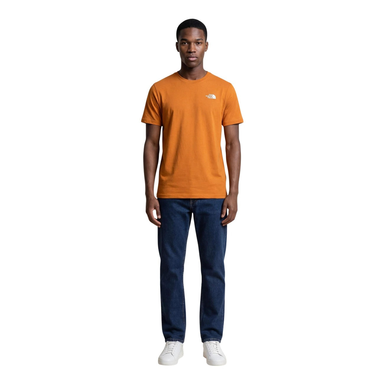 2457129 The North Face T-Shirt Arancione Uomo