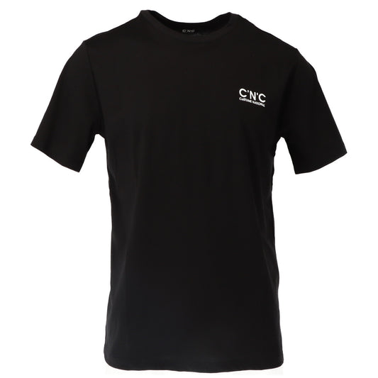 2298041 CNC Costume National T-Shirt Nero Stampa Uomo
