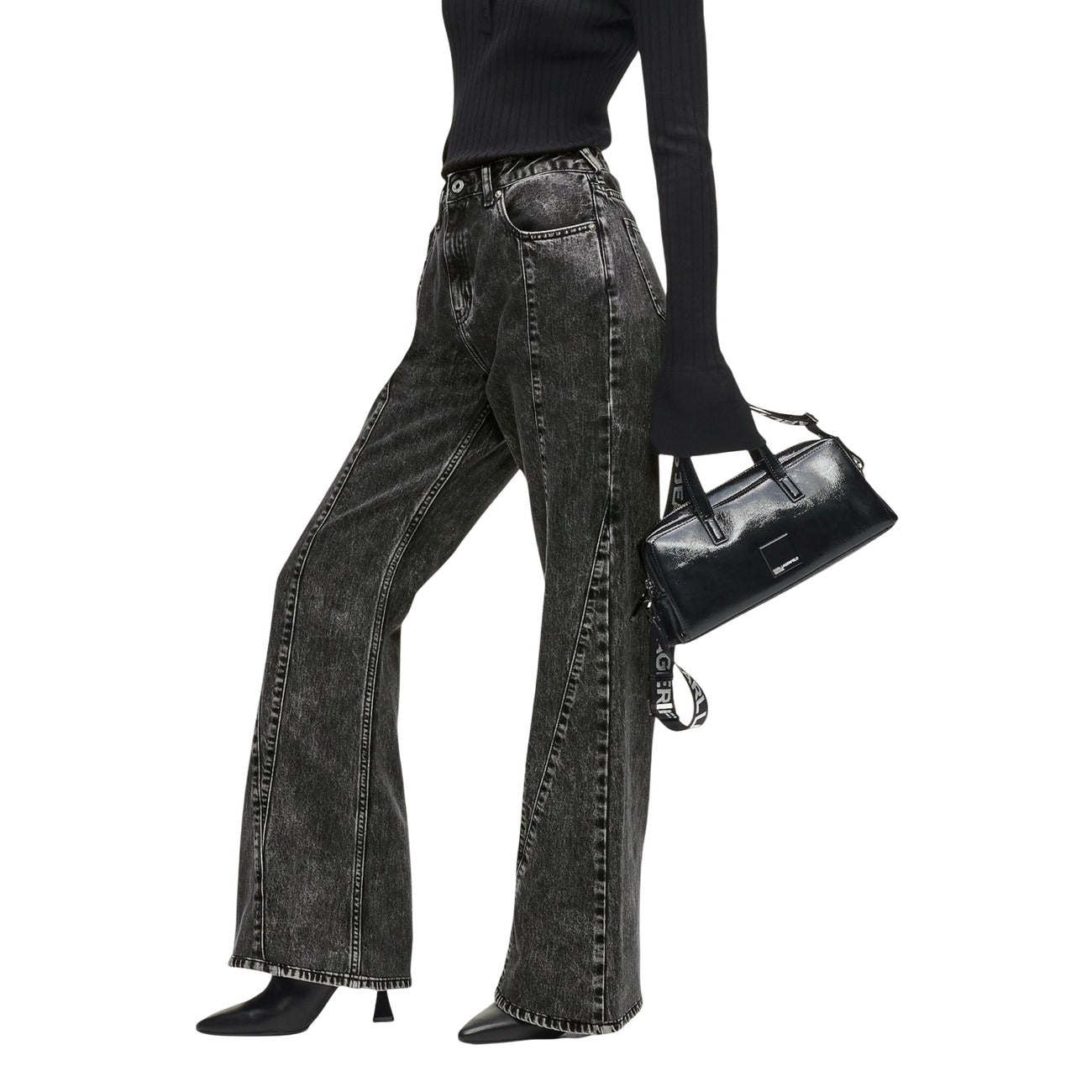507681 Karl Lagerfeld Jeans Jeans Neri Donna Primavera/Estate