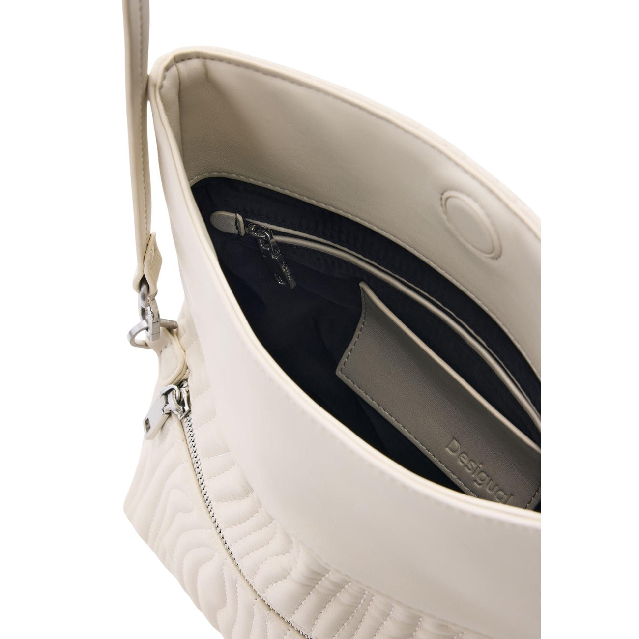 2453022 Desigual Borsa Beige Tracolla