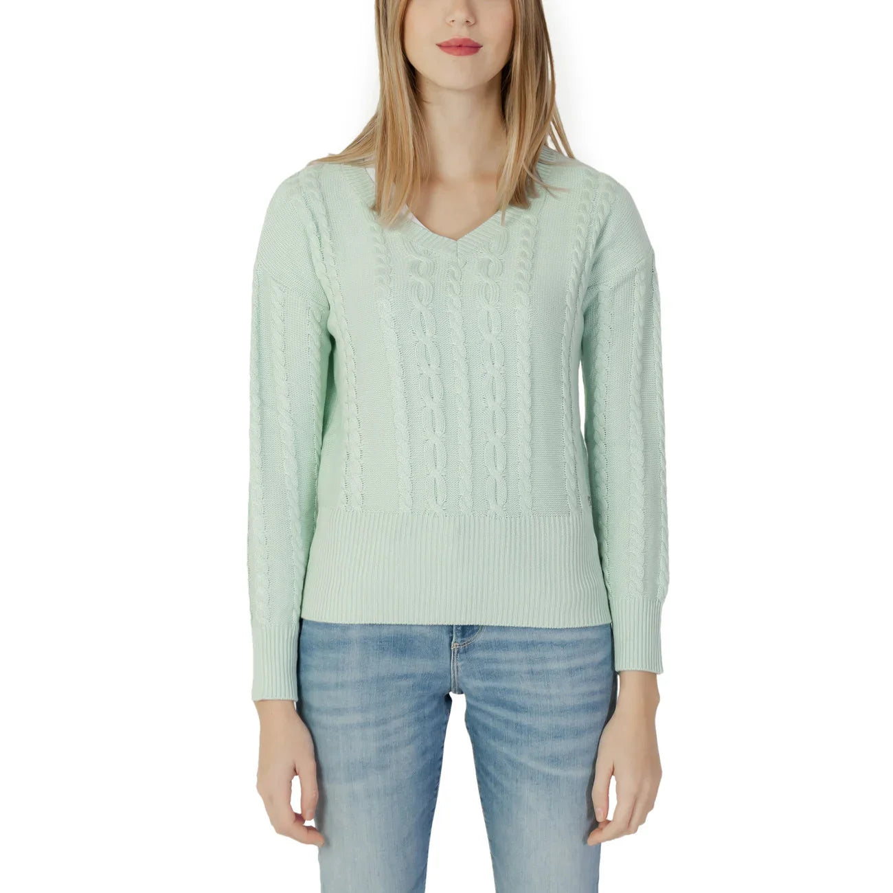 348223 Guess Maglia Verde Donna