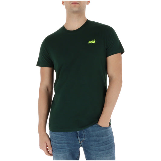 2456679 Superdry T-Shirt Verde Uomo