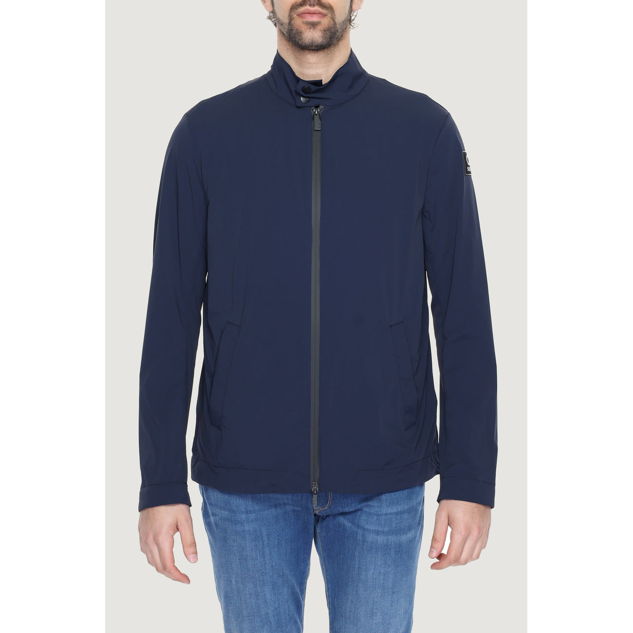 2218548 Suns Giubbotto Blu Nylon Uomo