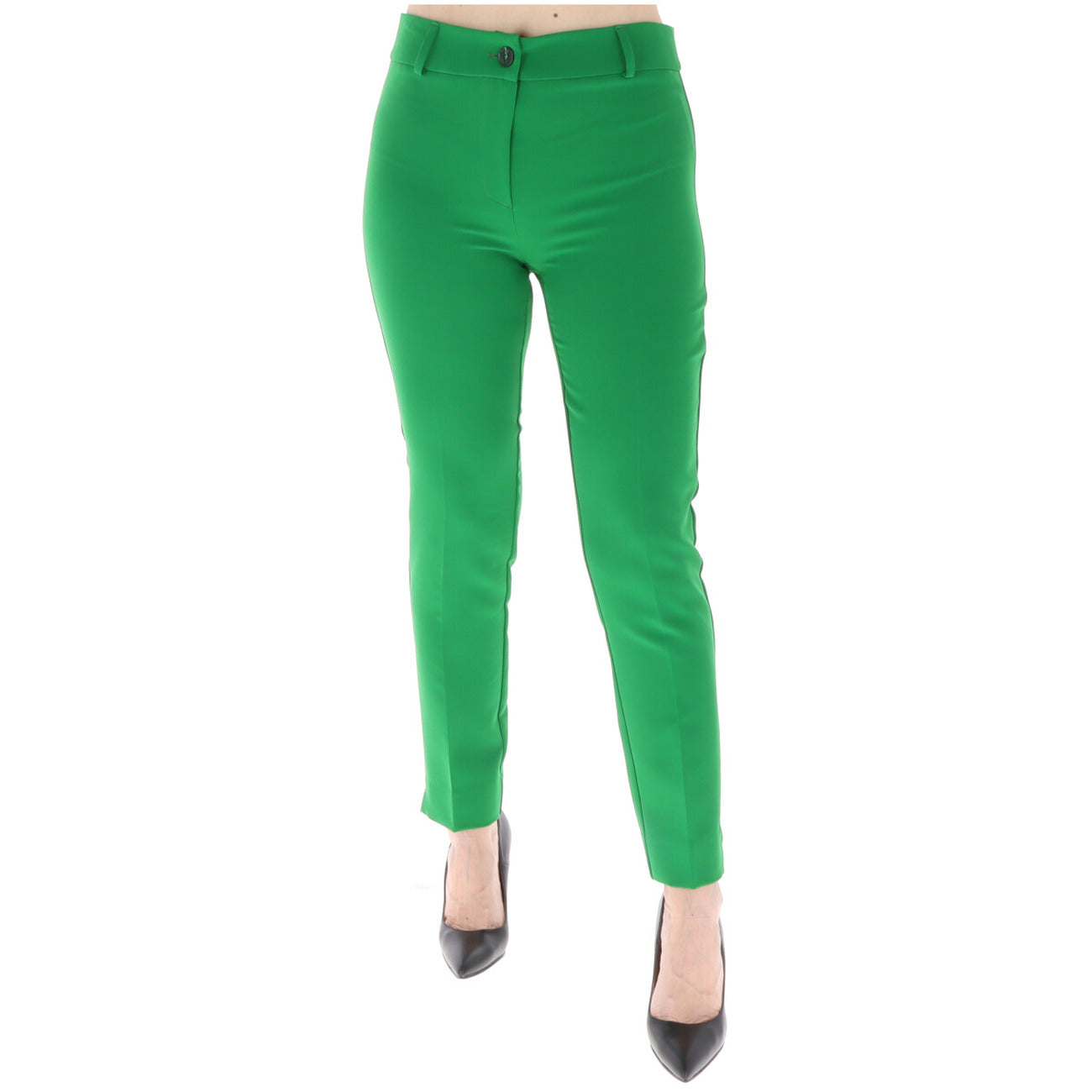 350769 Sol Wears Women Pantaloni Verdi Donna