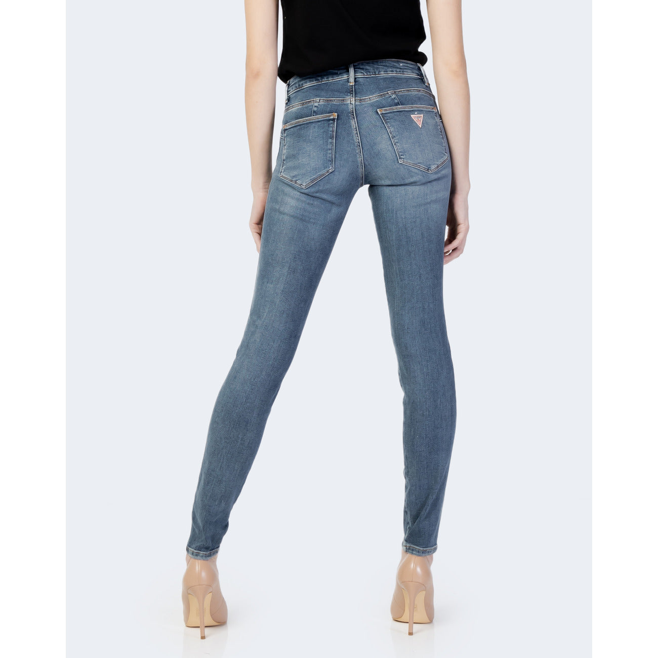 283791 Guess Jeans Blu Cotone Donna