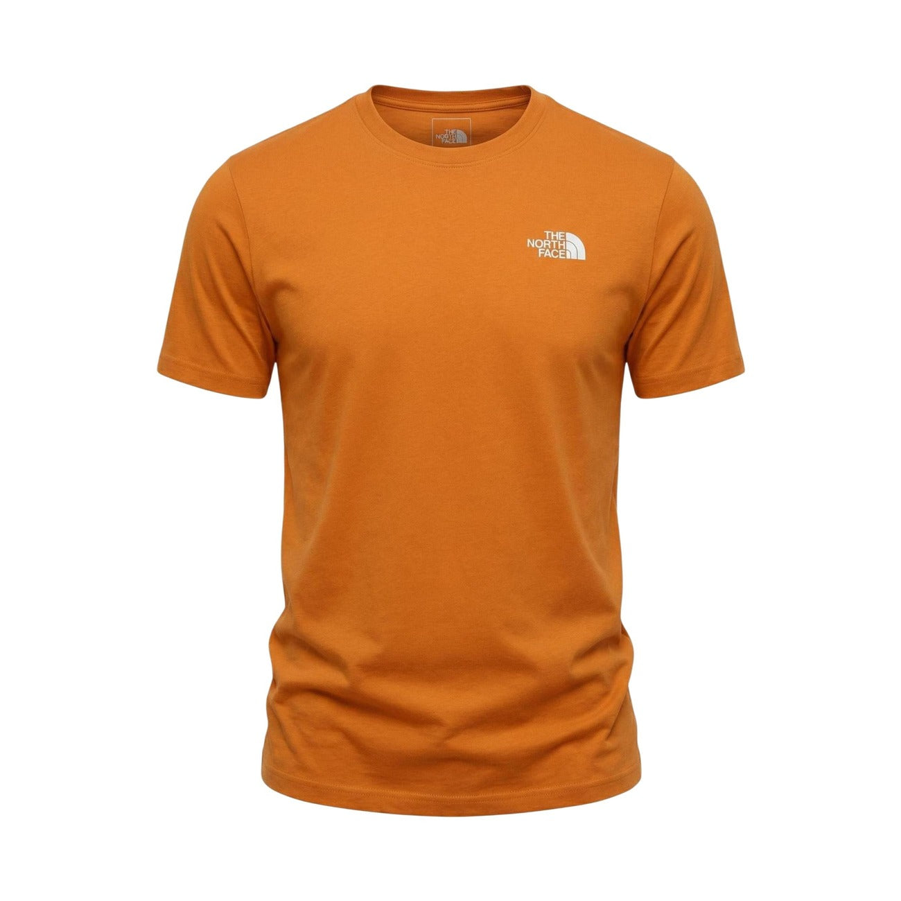 2456962 The North Face T-Shirt Arancione Stampa Uomo