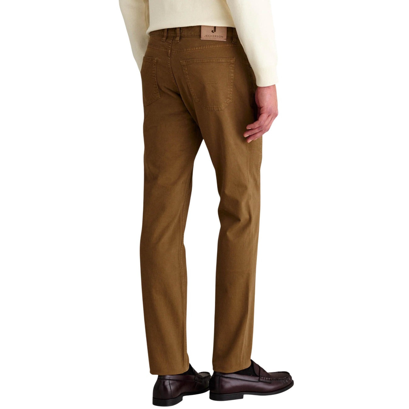 2457024 Jeckerson Pantaloni Marrone Ciniglia Uomo