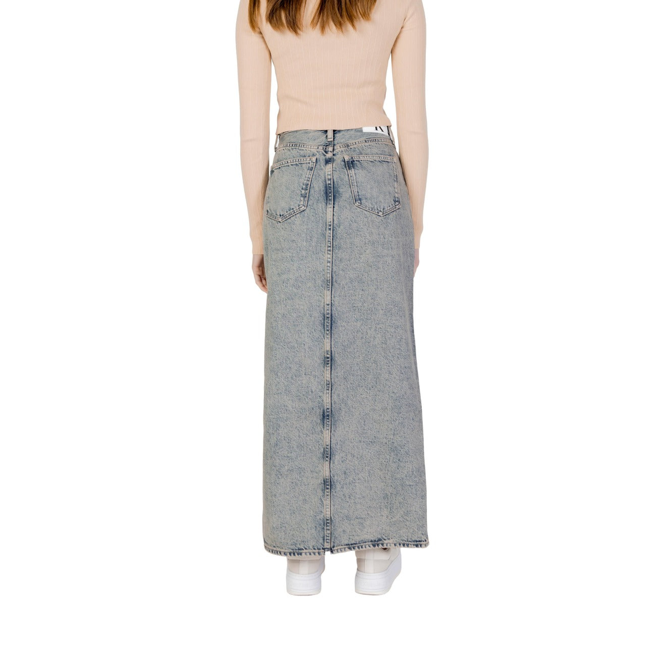 471104 Calvin Klein Jeans Gonna Blu Donna