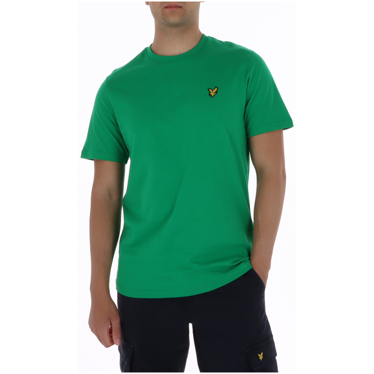 2461306 Lyle & Scott T-Shirt Verde Uomo