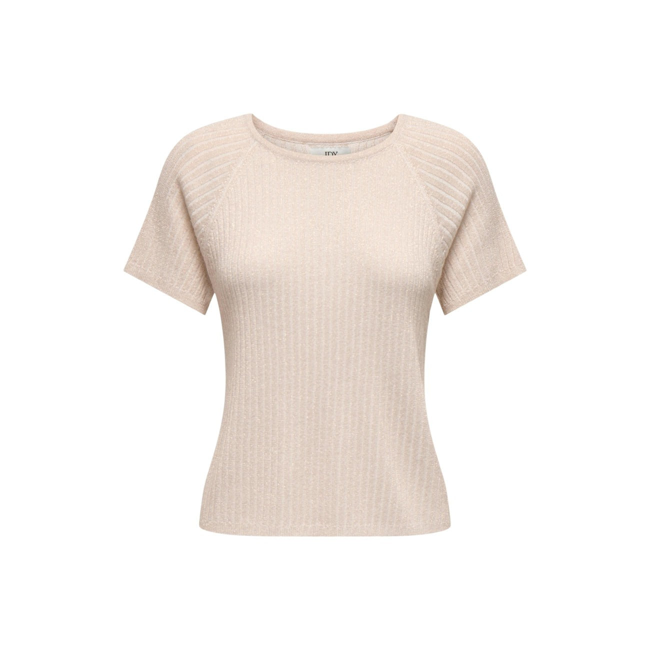517446 Jacqueline De Yong T-Shirt Oro Maniche Corte Donna