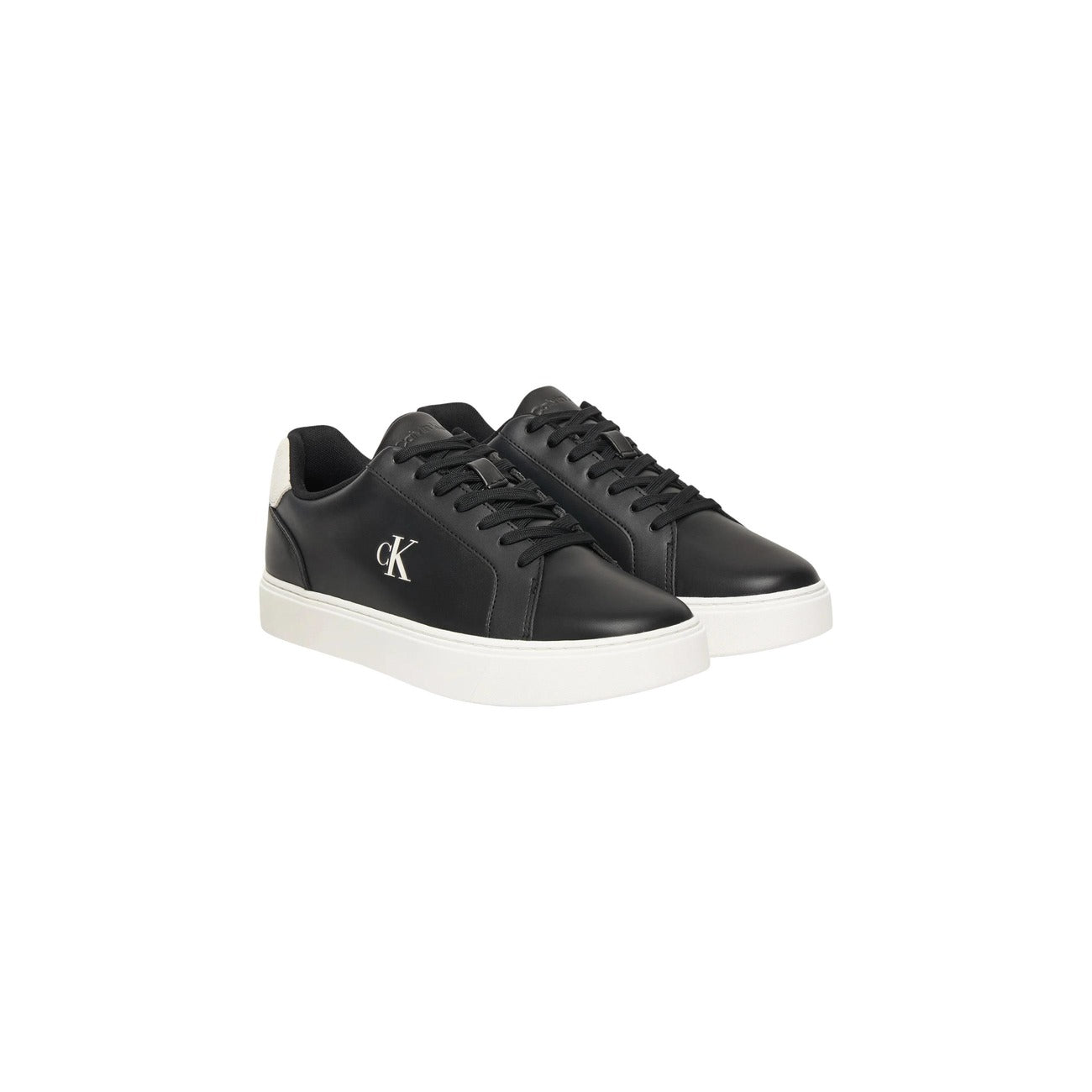 496992 Calvin Klein Jeans Sneakers Nero Pelle Uomo