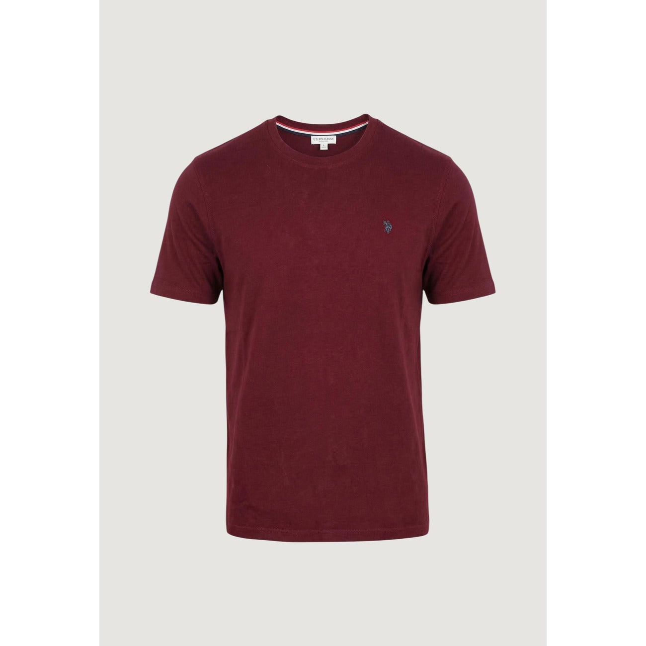 2460681 U.S. Polo Assn. T-Shirt Bordeaux Uomo